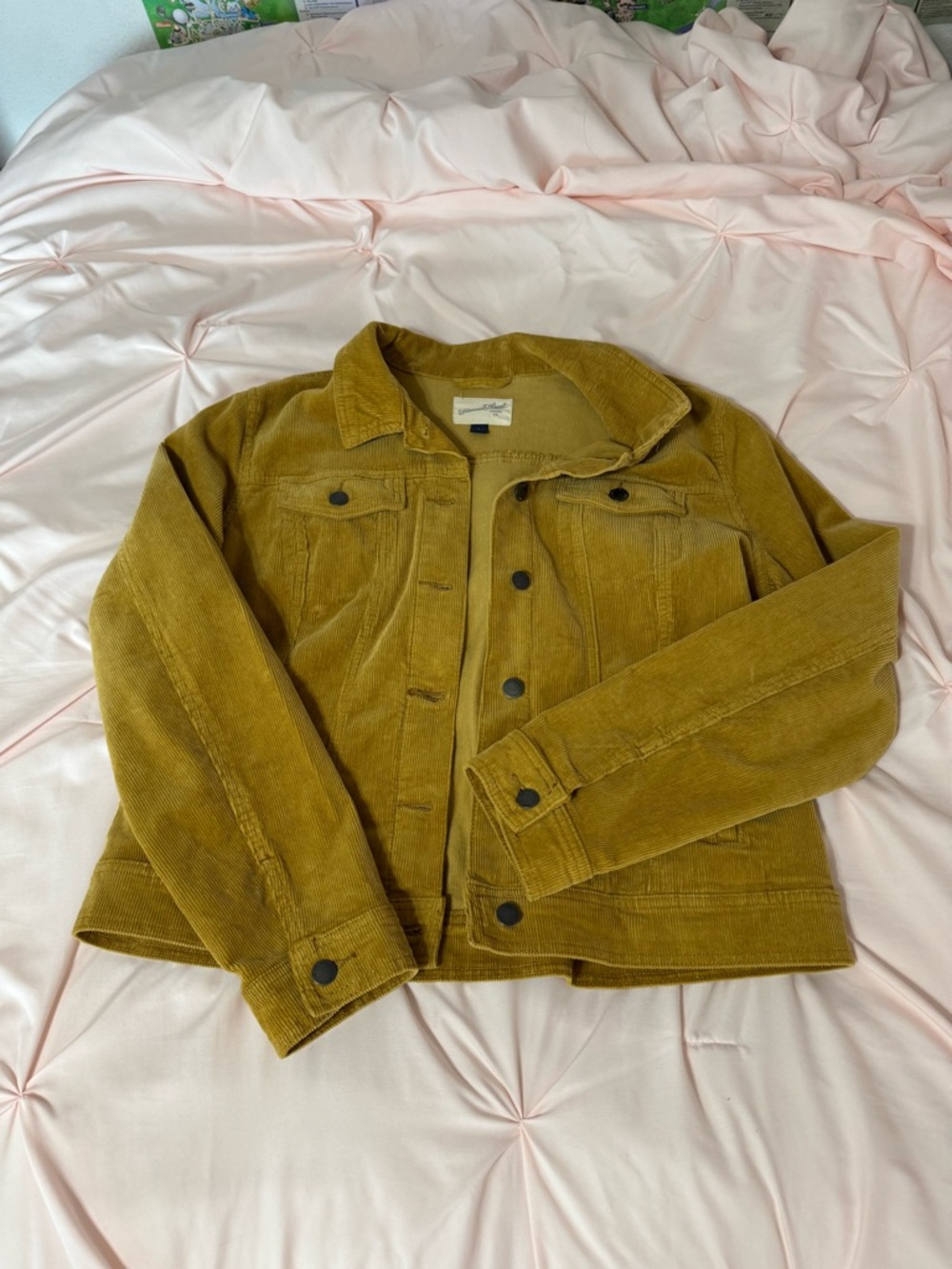 universal thread mustard corduroy jacket